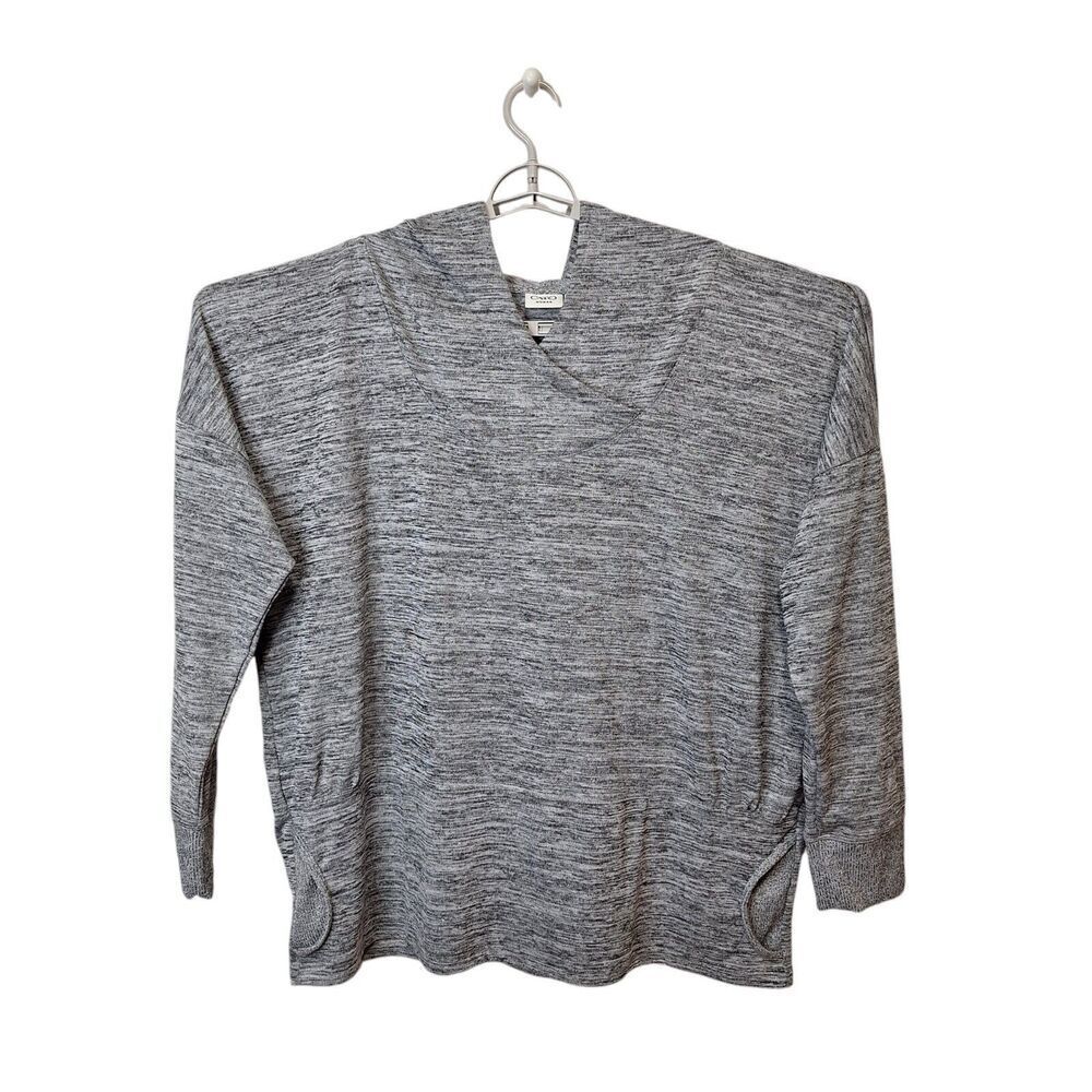 Cato Woman Plus Sportswear Pullover Hoodie 26/28W Gray Long Sleeve Pocket New